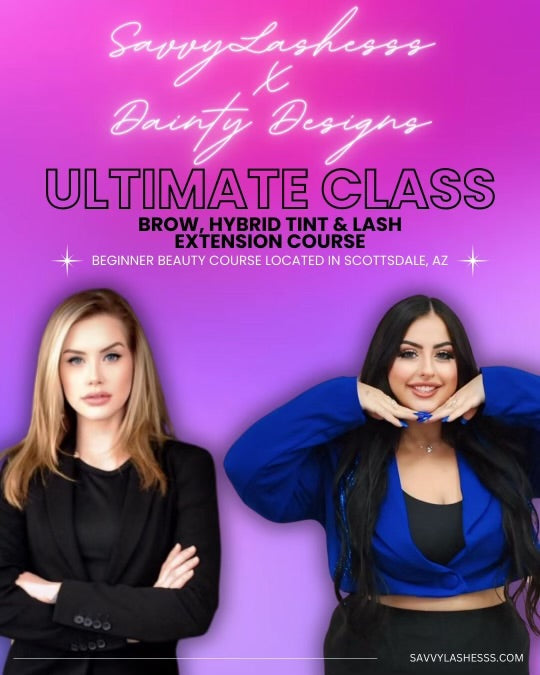 Lash & Brow Course💜 4days